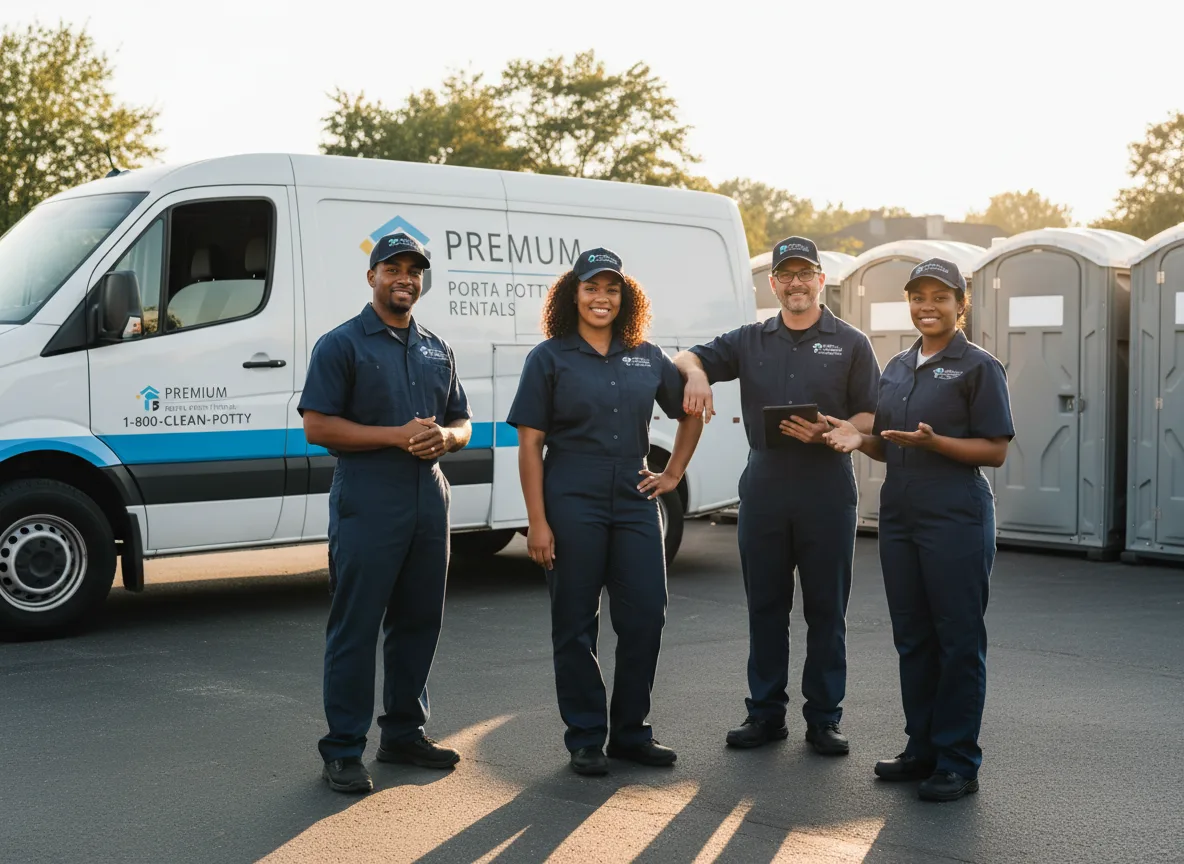 VIP Portable Toilets company in Reynolds, IL